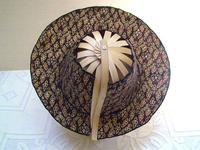 Hawaiian fan hat